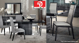 MONTECARLO Dining Table - LONG (Extend 2m to 2.5m) and 8pcs Dining Chair Set - ALF® ITALIA