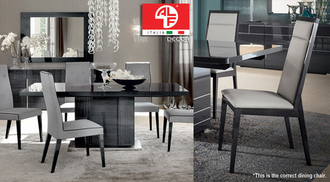 MONTECARLO Dining Table (Extend 1.6m to 2.1m) and 6pcs Dining Chair Set - ALF® ITALIA