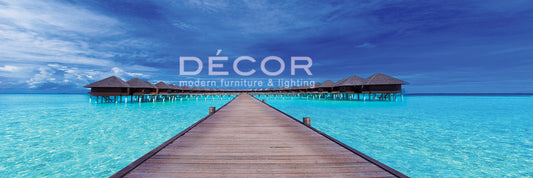 Palawan Huts on Ocean - Art Print
