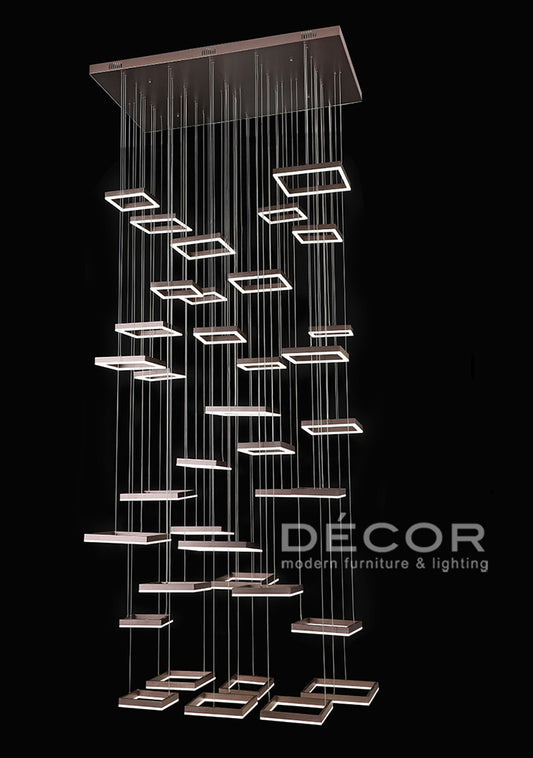 SQUARES L.E.D. Drop Light