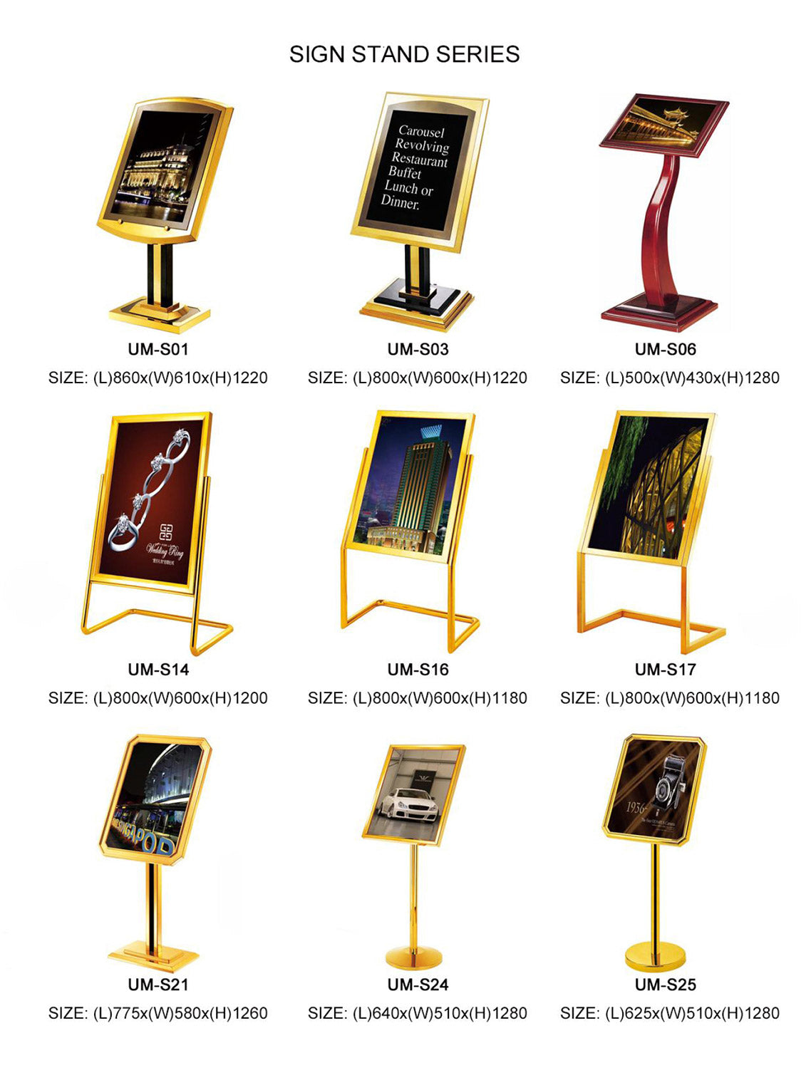 Sign Stands 1