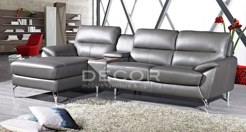 VISION ONE L-Shape Leather Sofa