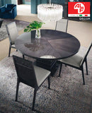 VERSILIA Round Dining Table with 4 Dining Chairs Set - ALF® ITALIA