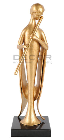 WOMEN IN FLUTE SCULPTURE