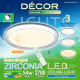 ZIRCONIA L.E.D. Ceiling Light
